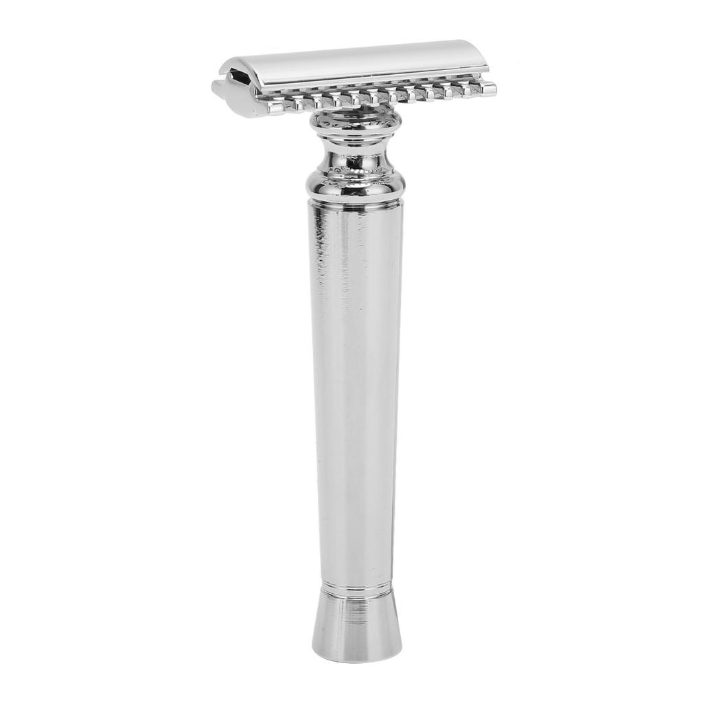 Maquinillas de afeitar vintage de alta seguridad, mango ergonómico, antioxidante, clásicas, manuales, para hombres, barbería doméstica.