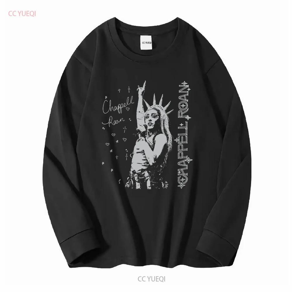 Chappell Roan Socha Svobody Pro Fanoušky T Tričko vintage Prané designové oblečení homme streetwear Měkké Prodyšné Ležérní
