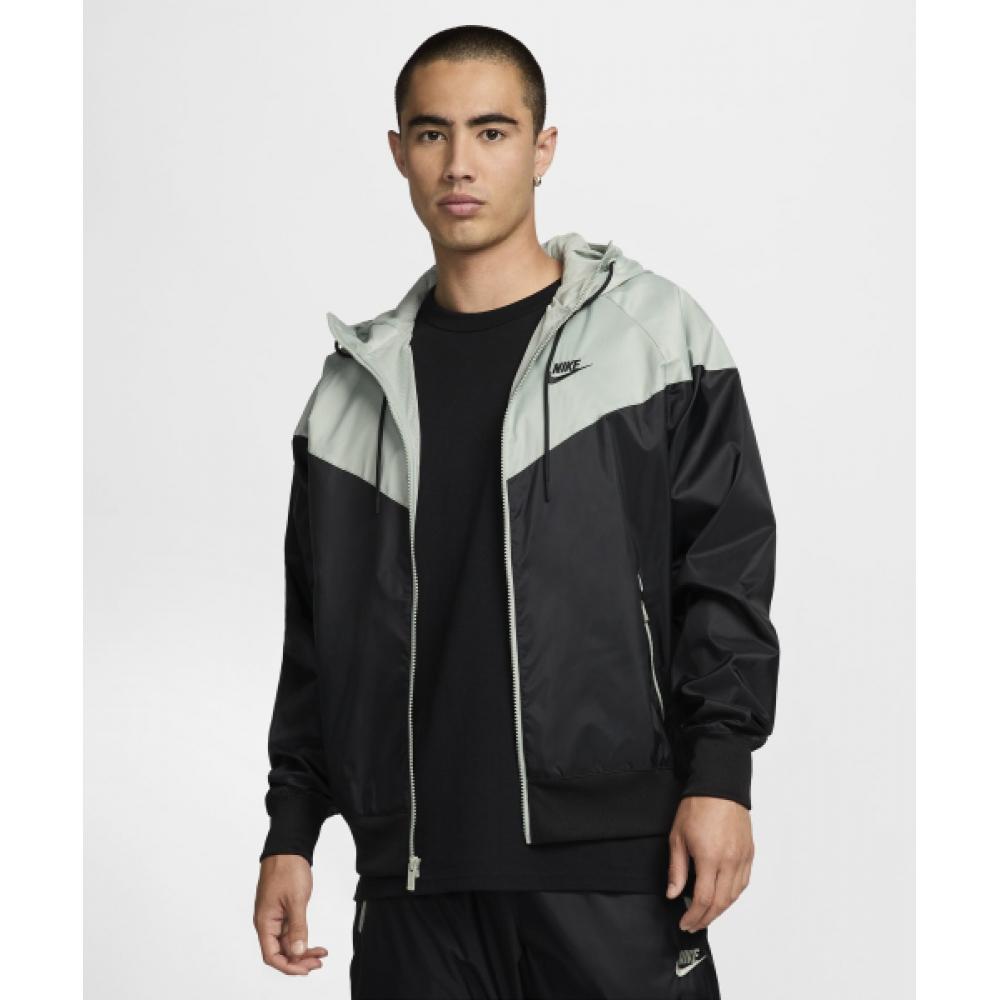 

Куртка с капюшоном NIKE Sportswear Windrunner M Black Jade Horizon Black DA0002 018