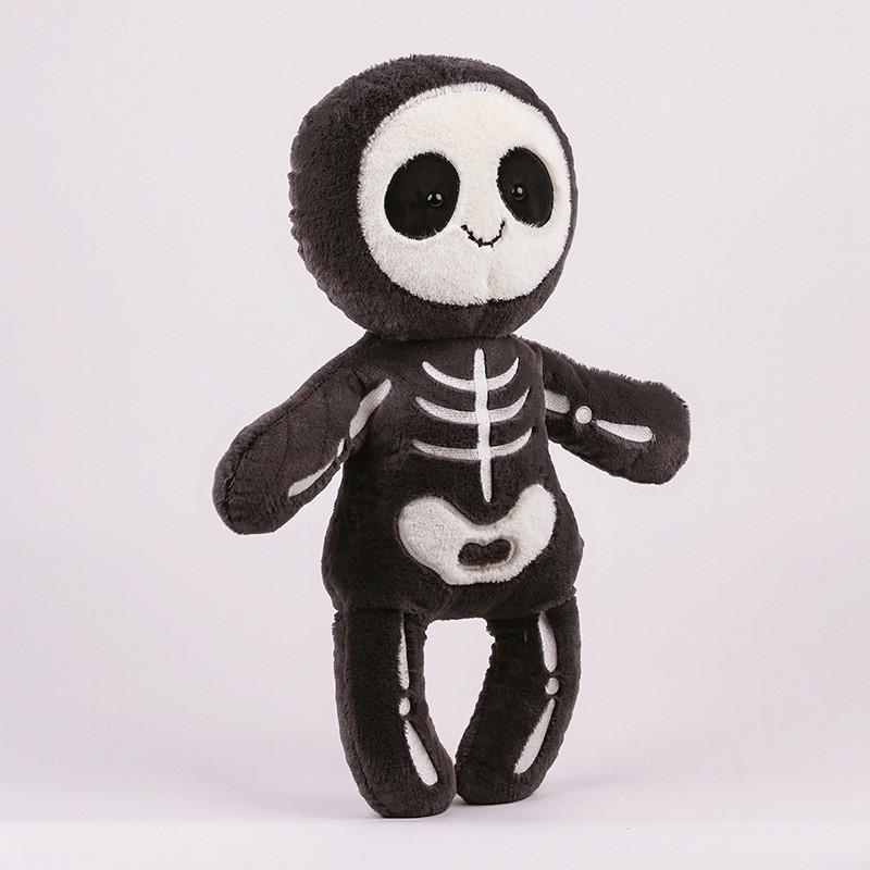 New Halloween Skeleton And Mummy Plush Toy Doll Keychain Custom Logo Available For Wholesale