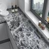 Kitchen Oil-Proof Film Stove Waterproof Moisture-Proof Self-Adhesive Wallpaper Countertop Cabinet Renovation Tile Marble Sticker