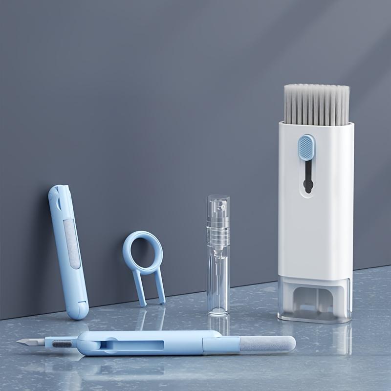 7-in-1 Portable Cleaning Kit: Keyboard, Earphone, Screen, Mini Brushes, Crevice Tool. Travel Gadget | Back to School Essentials
