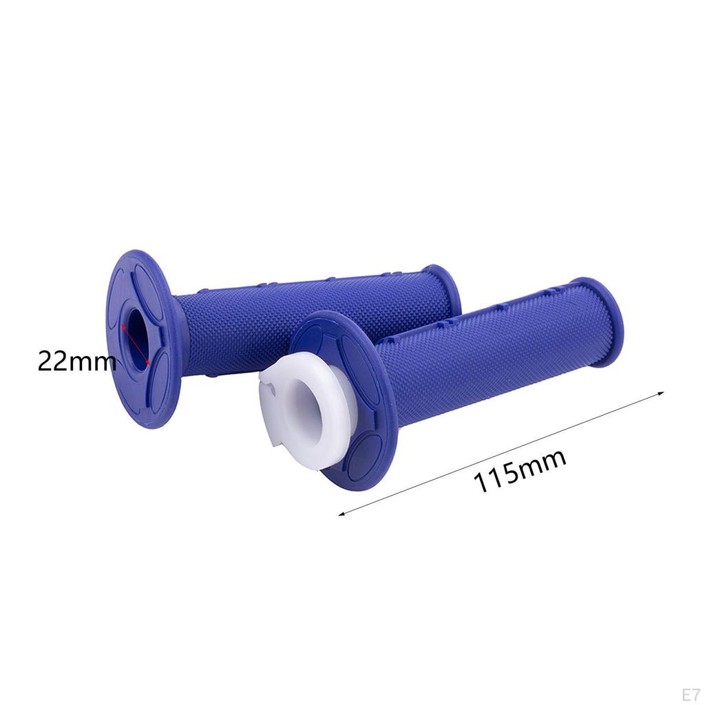 2 stück Motorrad Hand Griffe Dirt Bike Anti Slip Einfach zu Installieren für 7/8"