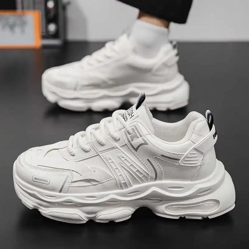With Holes Increase Height Shoes Elegant Men Oxford Man Sneakers Shoes For Dresses Sports Unique Promo Of Famous Brands