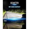 BEA 9005 H11 Bulbs, Fanless In Line HB3 H8 H9 Fog Light Bulb 6500K Xenon White Fog Light Of 4