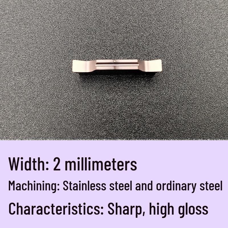 CNC Nut- und Abstechklingen: Edelstahl mggn/mgmn300/400 Einsätze