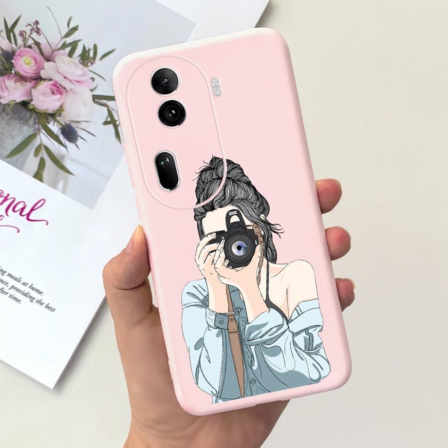 Handyhülle Für Oppo Reno 11 Pro 5G Niedliche Tiere Silikon Weiches TPU Hülle Rückseite Für Oppo Reno11 CPH2599 Reno11 F CPH2603 Capa