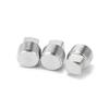 1 unidad 1/8" 1/4" 3/8" 1/2" 3/4" 1" 1-1/4" 1-1/2" 2" Pt Npt Macho Acero Inoxidable 304 Tapa Tapón de Extremo Cuadrado Accesorio de Tubería