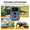 60MP WIFI Outdoor Jagd Wildkamera PR1600 4K Wildtierkamera Bewegungserkennung Nachtsicht Wasserdichte Fotofalle