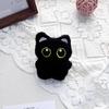 Cute Black Cat Plush Toy Small Doll Pendant 10 Cm Keychain Cartoon Soft Animal Stuffed Doll Pendant Backpack Bag Decoration Gift
