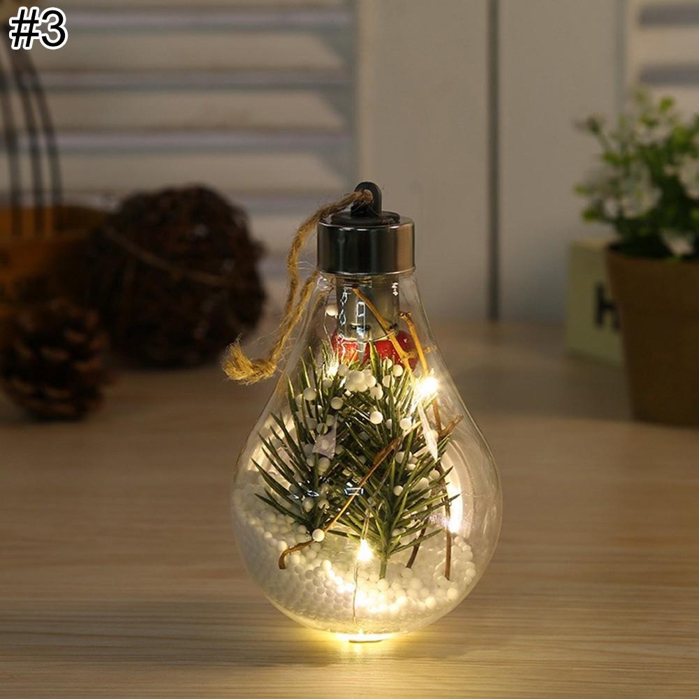 Lively LED Christmas Ornament with Hanging Pendant for Vibrant Ambience