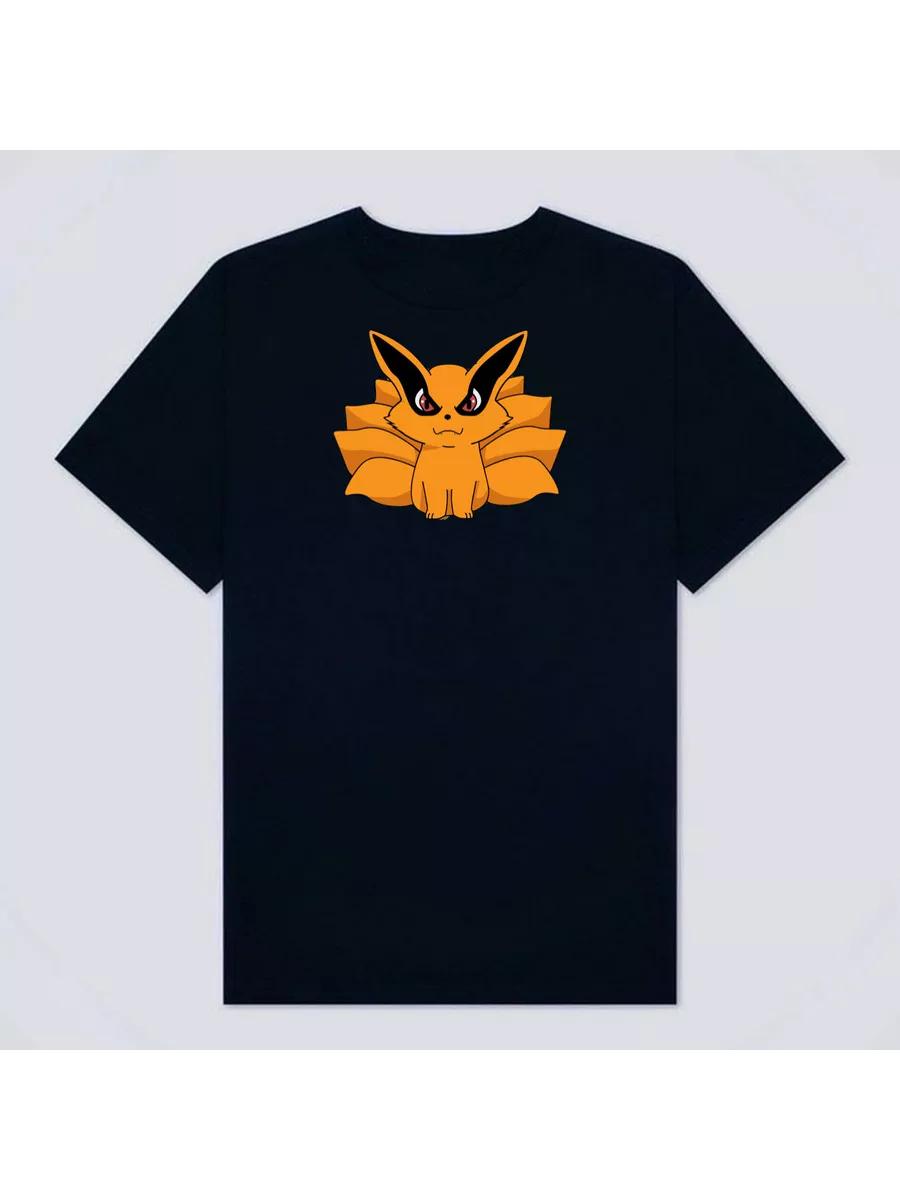 Футболка с принтом Девятихвостый Лис Аниме 2XL