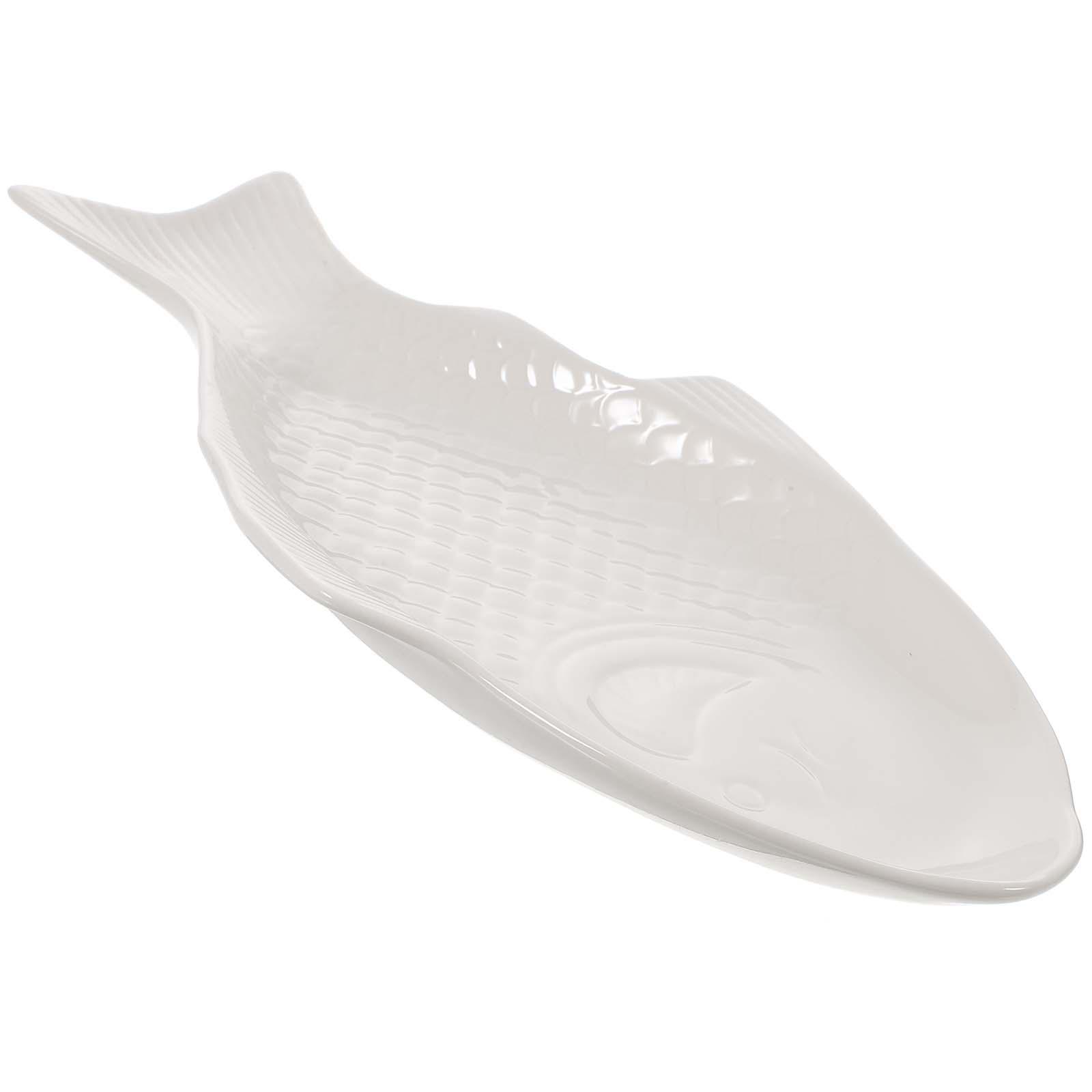 

Креативная тарелка для рыбы, сковорода, украшения для посуды, емкости для хранения закусок, столовые приборы, керамическая посуда, стекло