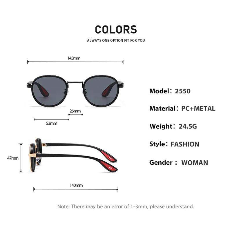 Xiaomi Women Retro Round Photochromic Blue Light Blocking Glasses Trendy Eyewear for Reading, Gaming, Office & Daily Wear