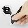 1PC Stainless Steel Pig Hair Clipper Professional Tool Hollow Out Handle  Eyebrow Plucking