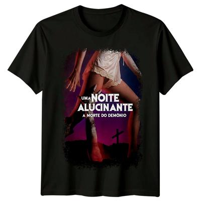 Der böse Tod (1981) Vom Filmposter inspiriertes T-Shirt Retro 80er Horror-Tee Unisex