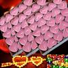 100pcs Heart-shaped candles for weddings, proposals, table decorations, birthday gifts, romantic atmosphere creation, holiday decorations, home