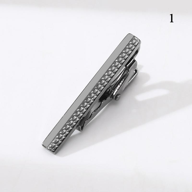New Fashion Men'S Tie Clips Metal Necktie Daily Business Wedding Ceremony Tie Clip Pin Men Fashion Party Jewelry Accessories Gif