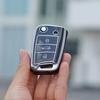 Yumuşak TPU Araba Anahtarı Kılıfı Kabuk Fob Tutucu Koruyucu VW Polo Skoda Octavia A7 Kodiaq Seat Ateca Leon Golf 7 MK7 VII Tiguan için