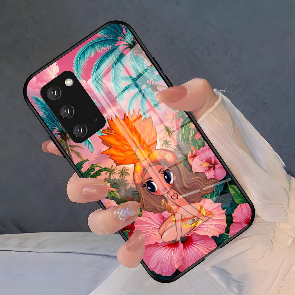 Karol G Tropicoqueta Phone Case For Samsung S26 S25 Plus S20 S20 Plus S22 Ultra S23 FE S21 Plus S21 Ultra Glass Cover Samsung S24 FE