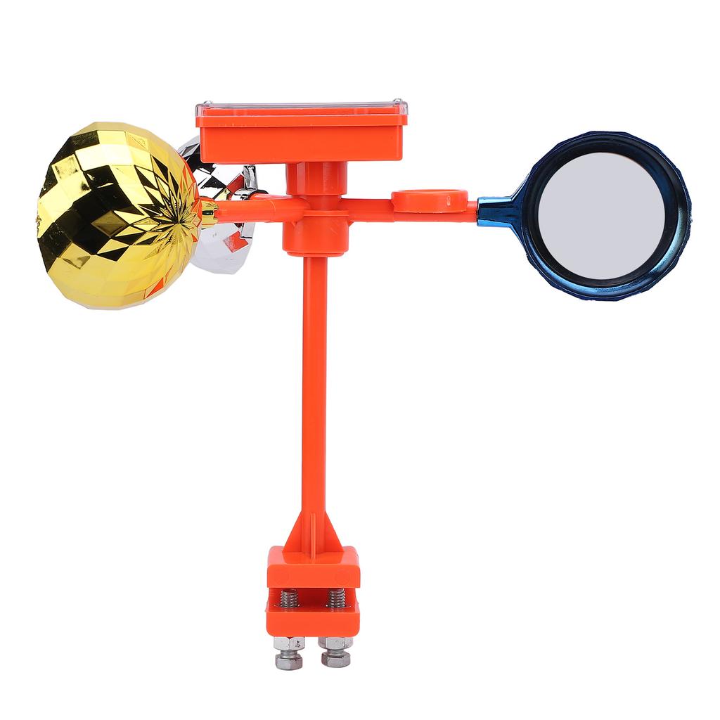 Solar Voice Bird Deterrent Birds Reflect Deterrent Solar Powered Visual Voice Bird Scare Reflective Device for Outdoor Garden