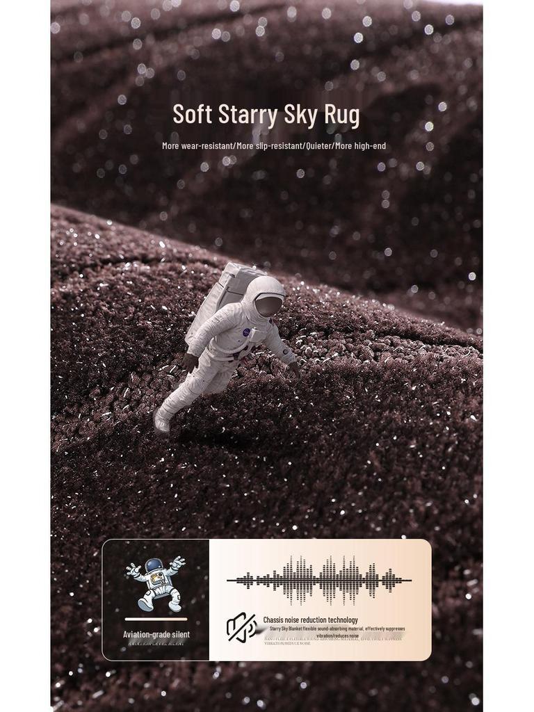 Full Coverage Genuine Leather Starry Sky Car Floor Mats - Double Layered for Thousands of Models