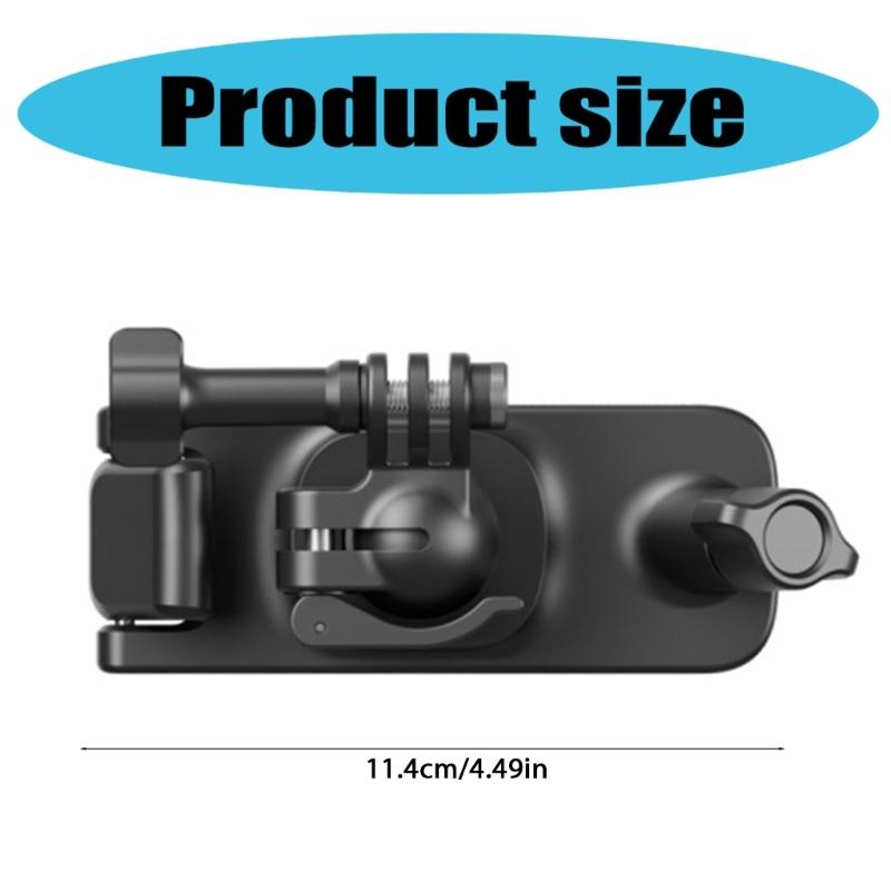 Camera Backpack Belt Mount for GO 3S/One X2/GO 3 Backpack Mount Shoulder Strap Bag Clip Holder  Action Camera Attachment