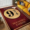Custom Name Magical Journey Living Room Non-Slip Area Rug Soft Carpet for Bedroom Kids Playroom Sofa Office Home Decor Doormat