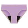European and American teenagers cute multi-color sustainable washed menstrual underwear solid color menstrual leak-proof aunt pants women