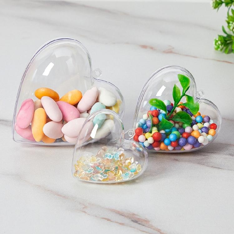 Set of 10 Transparent Confectionery Jar Eye Catching Sweet Storage Container Candy Canister for Christmas Enthusiasts