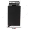 Rfid Credit Card Holder Smart Wallets Men ID Bank Cardholder Case Metal Thin Slim Pop Up Aluminium Minimalist Wallet Gift
