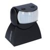Steinel IS1 Motion Sensor, Black, Surface-mounted, 10m Range, 120° Angle, IP54