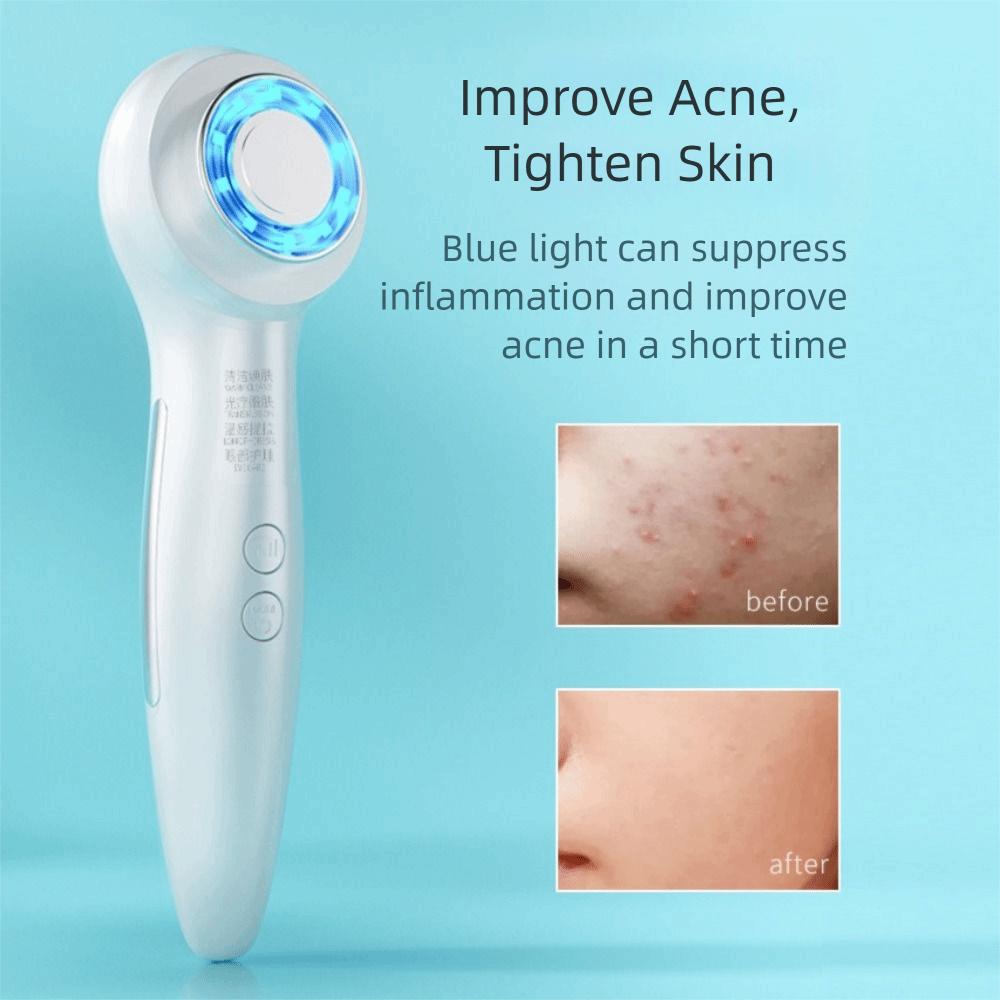 Rechargeable Facial Massager LED Facial Lifting Massager Neck Massager Tool  Face Spa