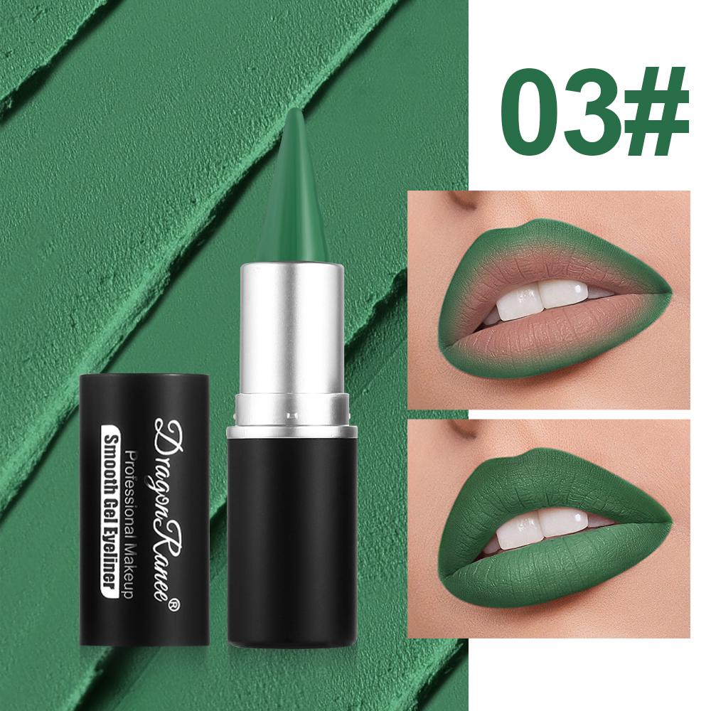 

Матовый карандаш для губ, Стойкий и долговечный, Подходит для всех типов кожи, Многофункциональный, Подходит для подводки для глаз, Праздничная вечеринка, Помада Full Size