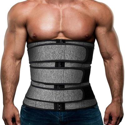 Ceinture de sudation pour hommes, style sportif européen et américain, modelante