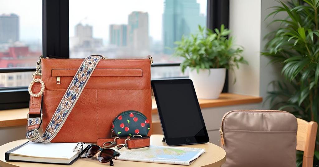 K I T A T U Upgraded Shoulder Bag for Crossbody Tote Large Perfect for and Adjustable Includes Key Ring and Cosmetic Pouch Women, Bag, Bag, Capacity,