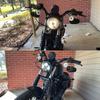 5.75 inch Led Headlight With High/Low Beam DRL For Honda Yamaha Harley Dyna Sportster Softail FXST, FXSTB, FXSTC 5 3/4"Headlamp.
