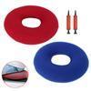 2Pcs Donut Cushion Seat Portable Inflatable Seat Pillow with Air Pump for Hemorrhoid Tailbone Coccyx Pain