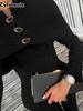 Style Autumn Women's Clothing Boutique Not Collision Model Slim Fit High Waist Short Jacket Luxury Feeling