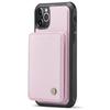 For iPhone 11 Pro Max Case Leather Mobile Cover with Detachable Magnetic Card Bag