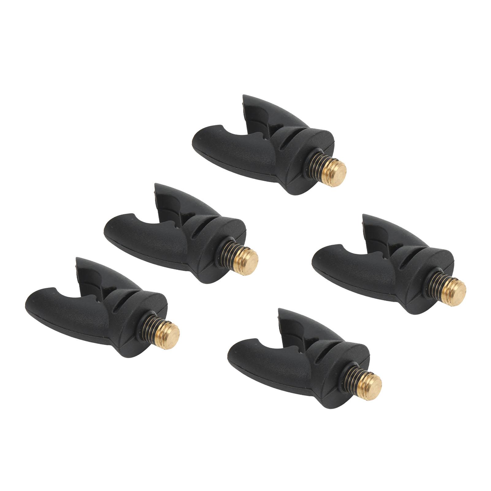 

Подставка для удилища Головка Предотвращение скольжения Силиконовый держатель для удилища Кронштейн для морской рыбалки 5 шт.