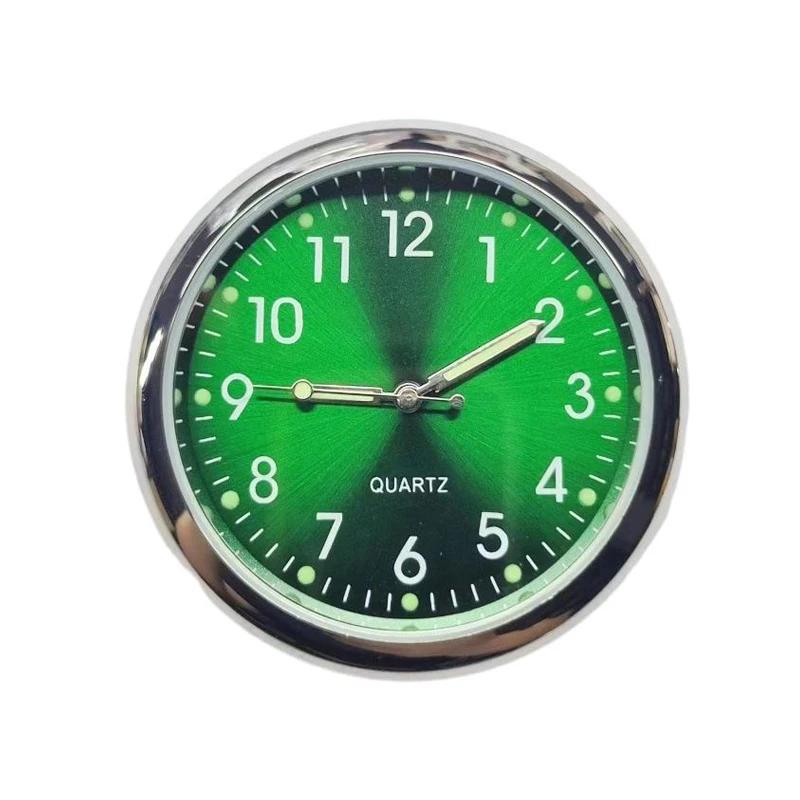 

Автомобильные часы на приборной панели автомобиля, часы для интерьера, портативные мини-часы, украшения, светящиеся аналоговые часы, украшения для автомобилей