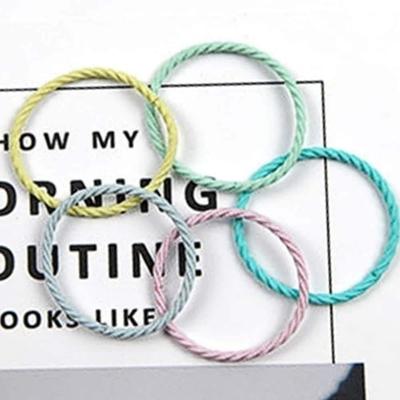 Pastel Hair Band 50P Hair Tie Elementary School Hair Accessory Hair Tie