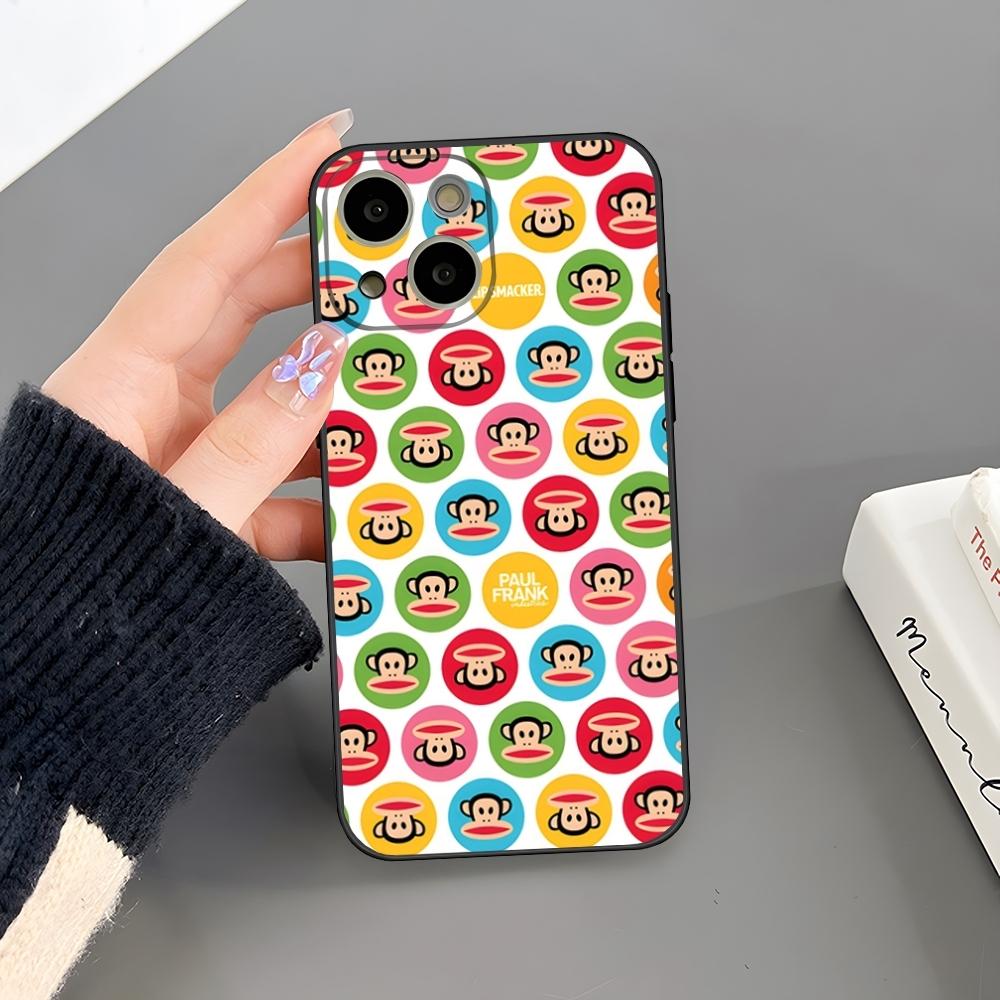 Fashion Logo P-Paul F-Frank Phone Case For iPhone 18 17 Pro Max 16 15 14 Pro Max 13 Mini 11 12 Xr X Xs SE Plus Back Cover