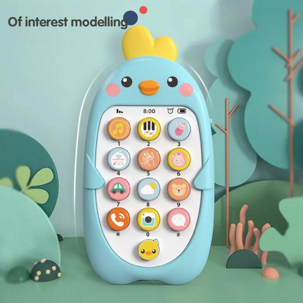 Voice Toy Electronic Baby Cell Phone Toy Simulation Phone Pretend Phones Musical Toys  Kids Toys
