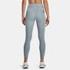 Under Armour Rush Series Logo Embroidered Slim Fit Nine-Point Fitness Pants Women Bottoms Harbor-Blue 1377059-465