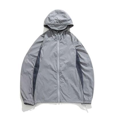 Unisex Quick-Dry Outdoor Breathable Thin Coats Spring Summer Hiking Fishing Climb UV Resistant Breathable Hood Suntan Clothing