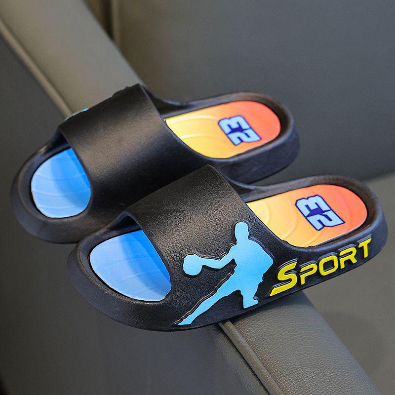 Soft-Soled Parent-Child Summer Indoor/Outdoor Slippers for Boys and Men