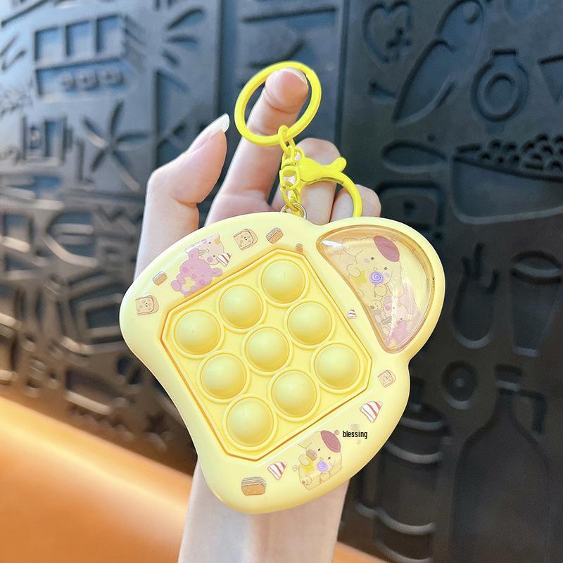 Creative Multifunctional Keychain Microphone - Cute Bag Accessory & Student Toy Pendant Gift