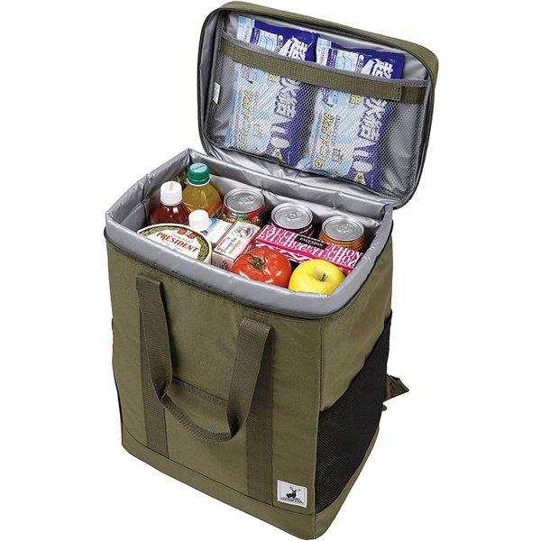 Captain Stag Ue 0620 Cs [rucksack Cooler Bag Olive]